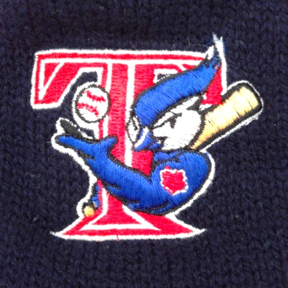 Vintage Toronto Blue Jays majestic Beanie Toque hat Winter cap muscle bird